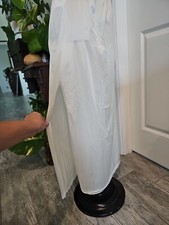 VINTAGE VANITY FAIR SILKY Tricot NYLON HALF SLIP Sz S Side Slit 32" CH USA MADE