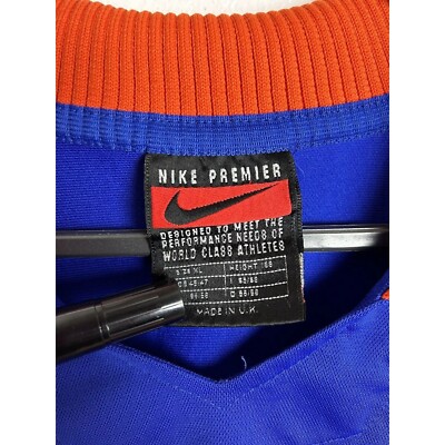 90s Vintage Nike KNVB Netherlands 1997 Away Kit Soccer Jersey Size