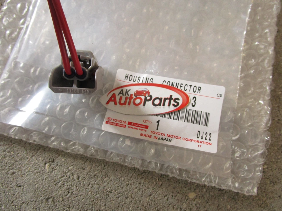 95 - 98 TOYOTA T100 3.4L FUEL INJECTOR 2 PIN PIGTAIL WIRE CONNECTOR OEM NEW - Image 4 of 4