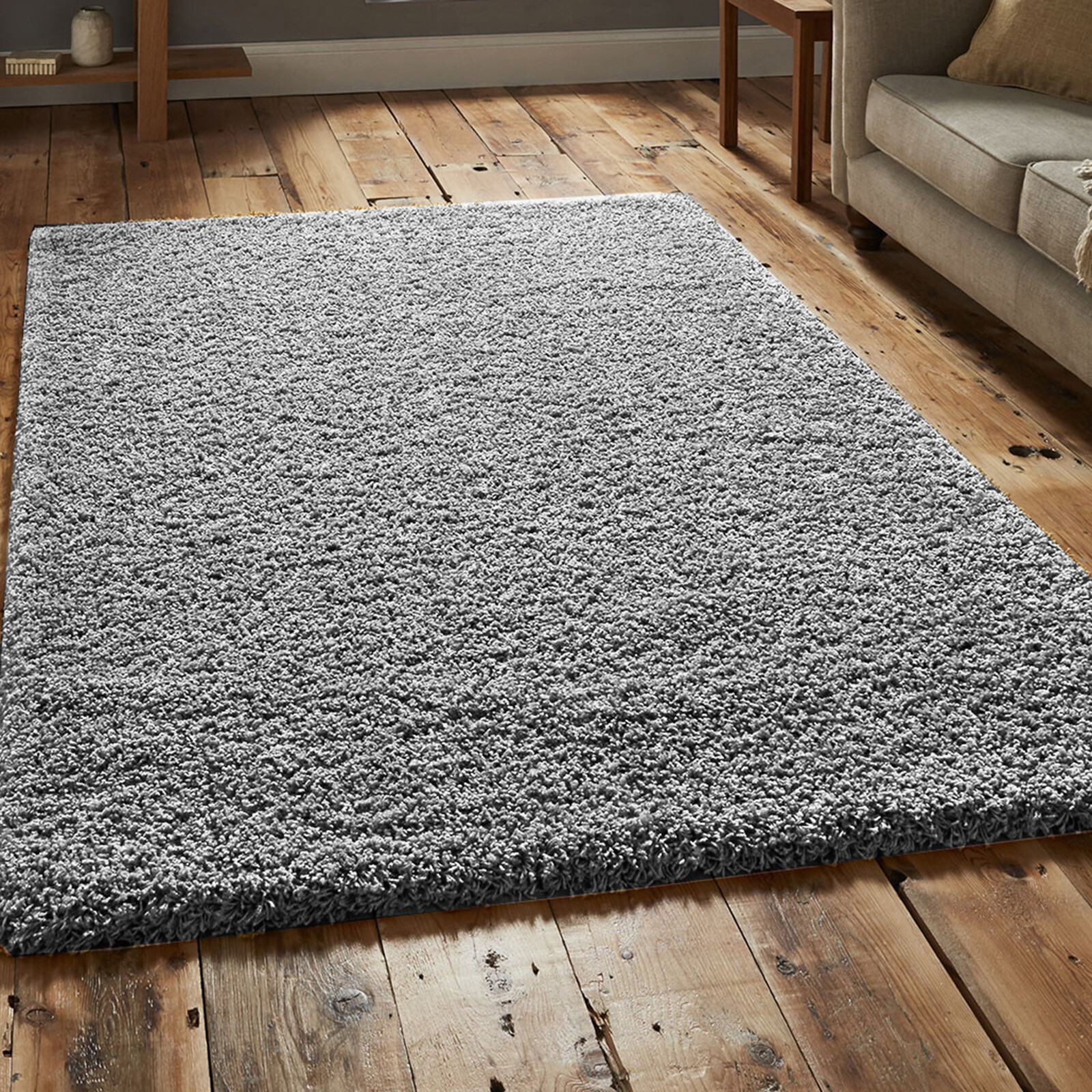 Small Extra Large Shaggy Rugs Modern Shag Pile Hall Runner Rug Round