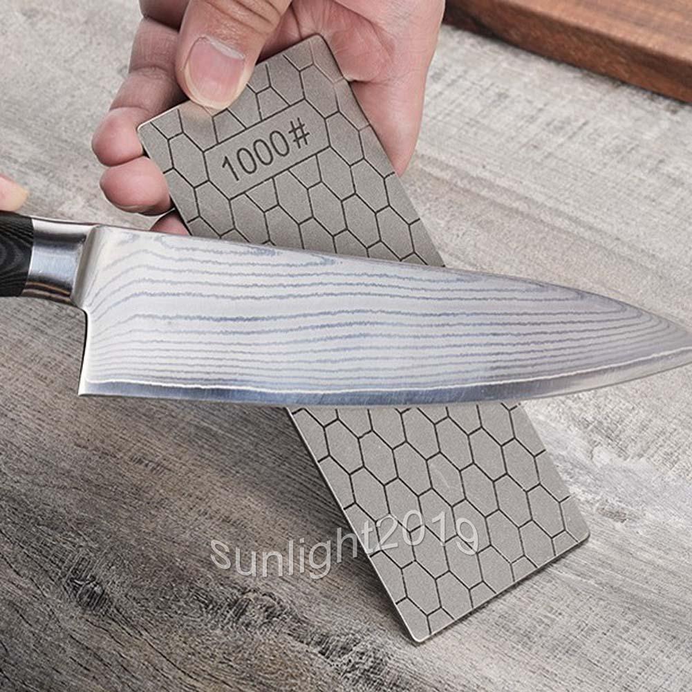 Sourcing Map Diamant Schleifstein 1200 Grit - Wetzstein Mit Rutschfester Unterlage