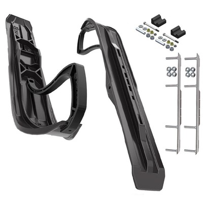 Slydog Command 6'' Black Skis w/6'' Shaper Bar Complete Kit Yamaha Phazer/FX
