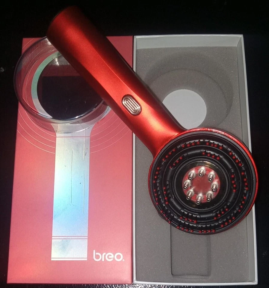 NUEVO Cepillo masajeador Breo Scalp 3 Trilogy con calor - Alivia dolores musculares del cuero cabelludo Foto 3 de 3