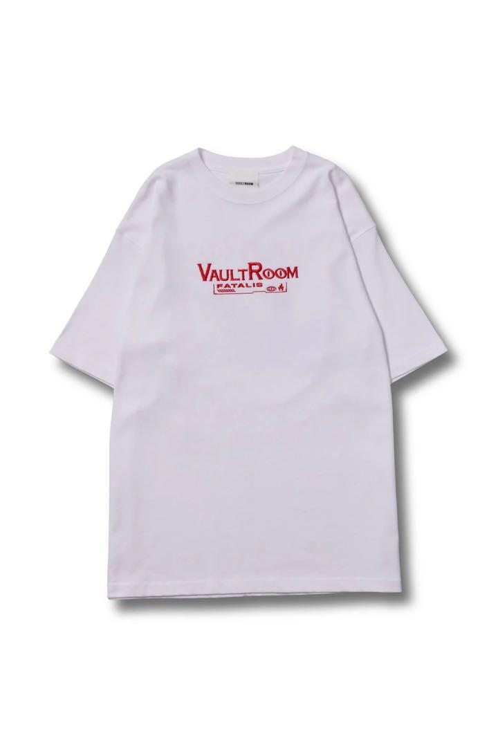 vaultroom DEVIL TEE WHITE L vaultroom × nqrse L/S TEE / WHITE 成瀬
