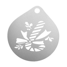 Coffee Decorating Stencil Coffee Art Template for Cappuccino Cookie Mousse
