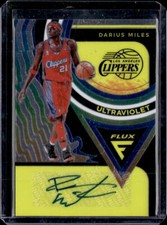 2020-21 Panini Flux #UV-DMI Darius Miles Ultraviolet Signatures