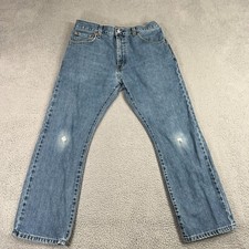 Levis 517 Jeans Mens Sz 34x29 Blue Medium Wash Denim Bootcut Cowboy Western