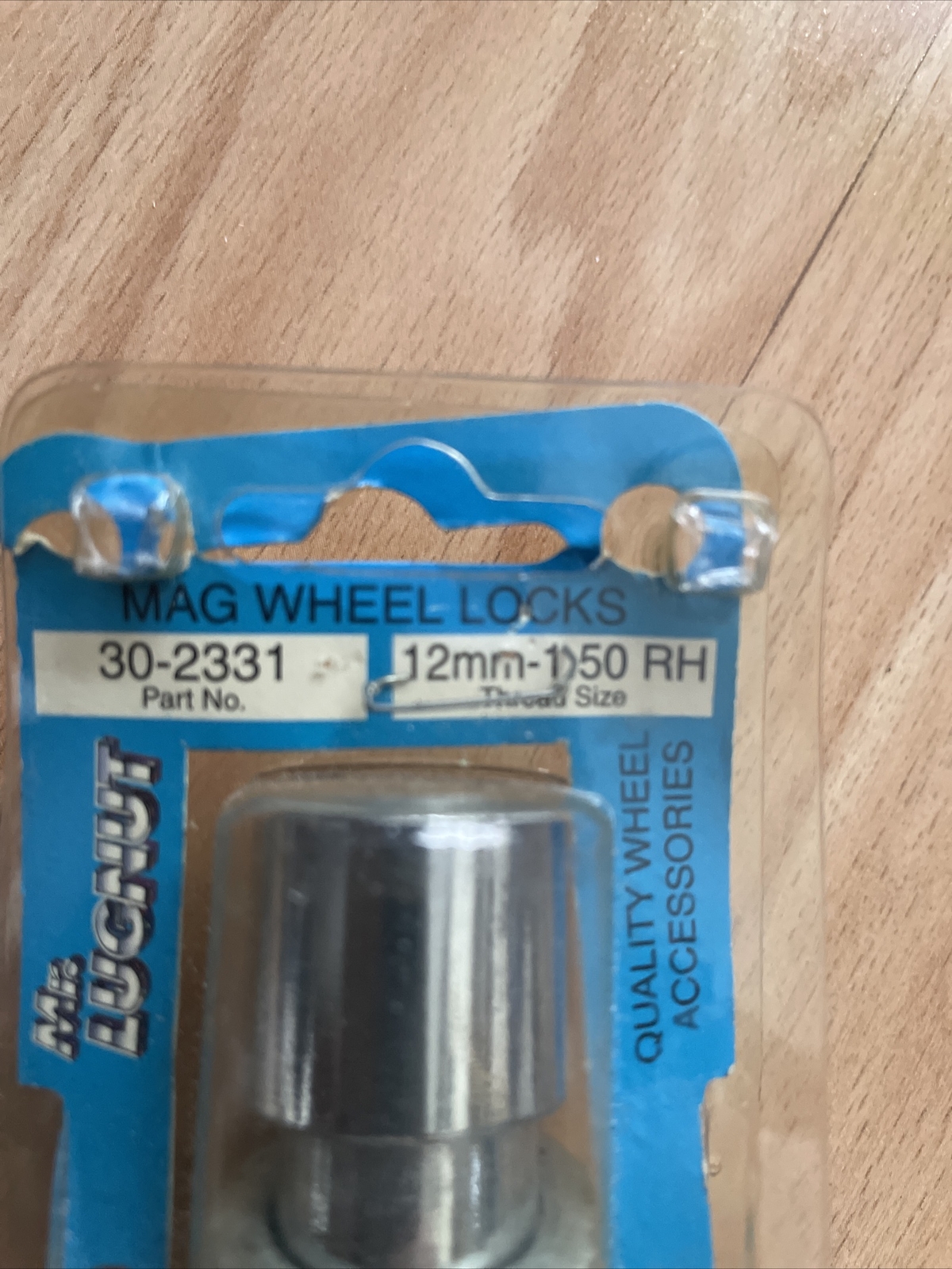 Mr. Lugnut Mag Wheel Locks Part No. 30233112mm1.50Duplex Chrome