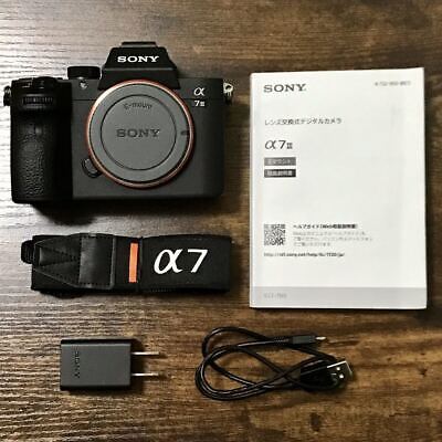 Sony Alpha a7 III α7III Digital Camera Body ILCE-7M3 Black Sony Alpha a7 III α7III Digital Camera Body ILCE-7M3 Black
