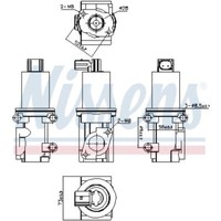 Nissens Agr-Ventil Mit Dichtungen FüR Fiat Stilo Doblo Bravo II 98185