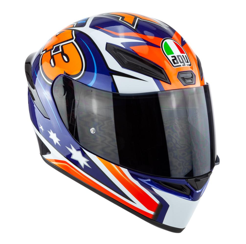 AGV K1 - JACK MILLER 2015 MOTORCYCLE HELMET #77-916- | eBay
