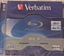 Verbatim - 96434 - 25 GB 4x Blu-ray Single-Layer Recordable Disc BD-R