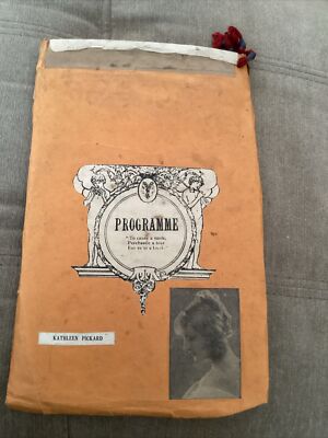 KATHLEEN PICKARD Programmseiten Sammlung 