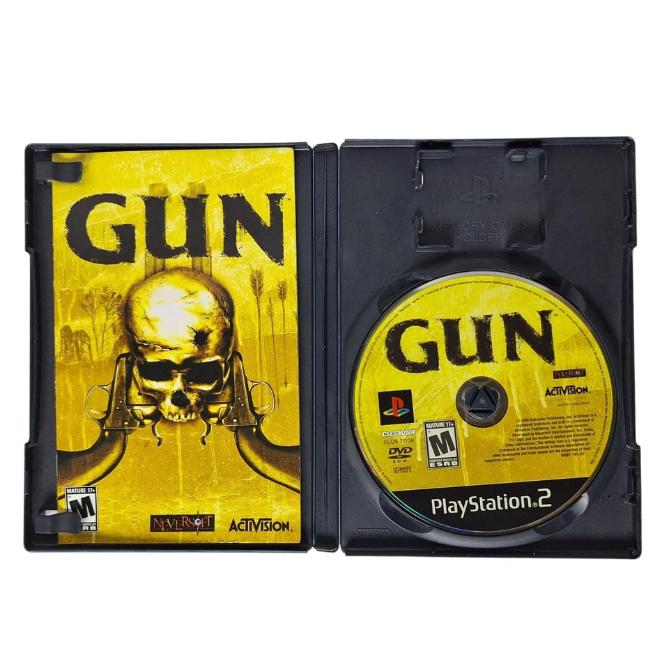 Gun (Sony Playstation 2, 2005) Game, Manual And Case - Image 3 of 3