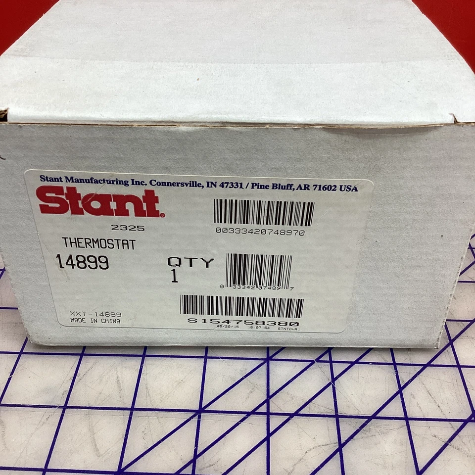 Refrigerante de motor termostato Stant #14899 Foto 3 de 4
