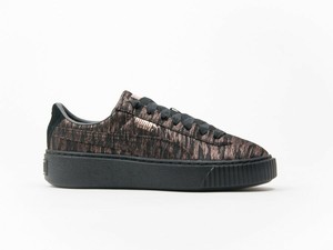 Puma Basket Womens 364092 02 Platform Vr Trainers Bronze UK 6 | eBay