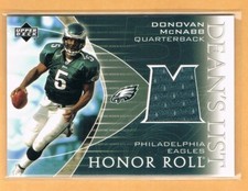 2003 UD Honor Roll Donovan McNabb Jersey Philadelphia Eagles
