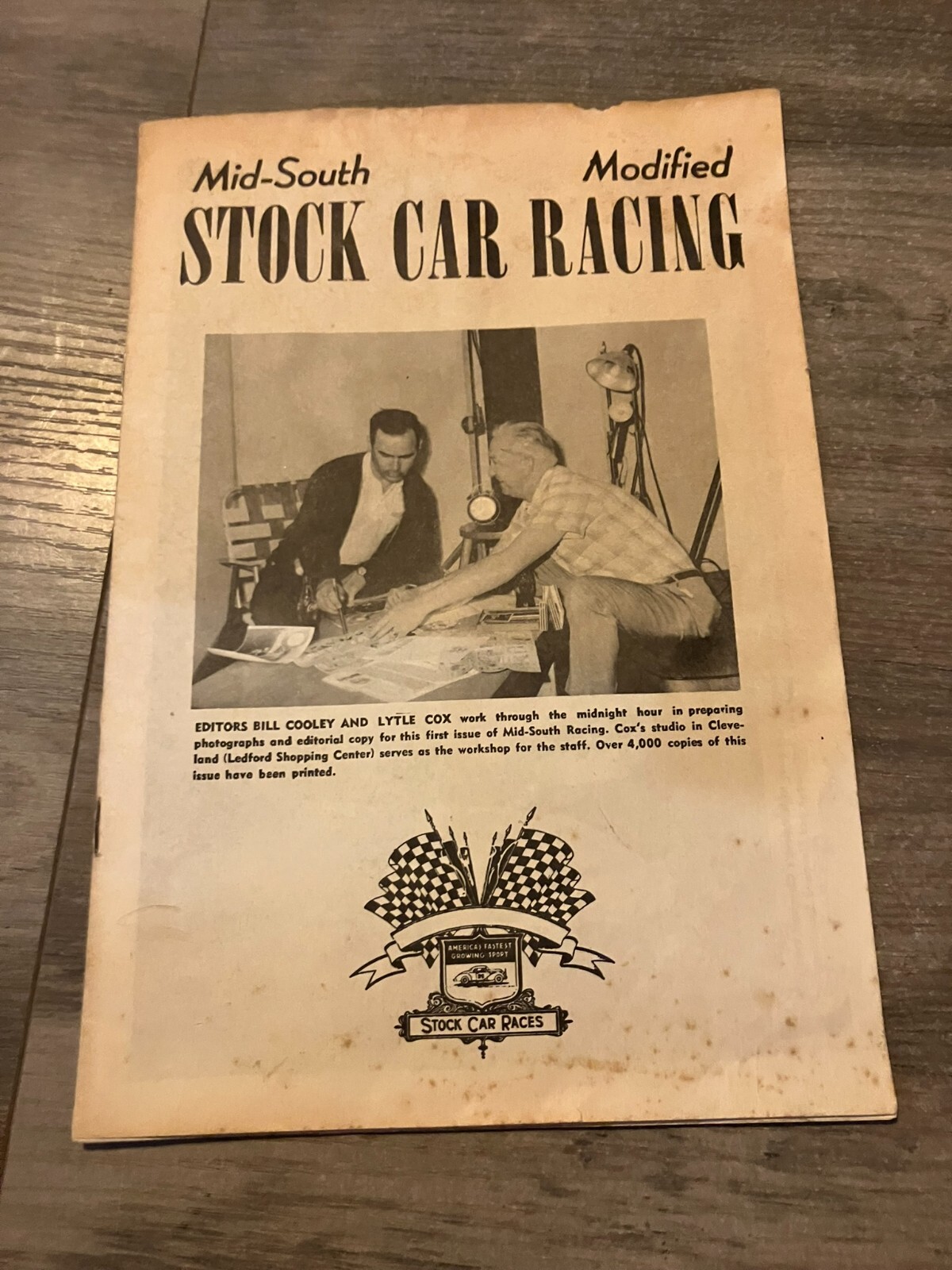 VTG Mid-south Stock Car Racing Modified Magzine