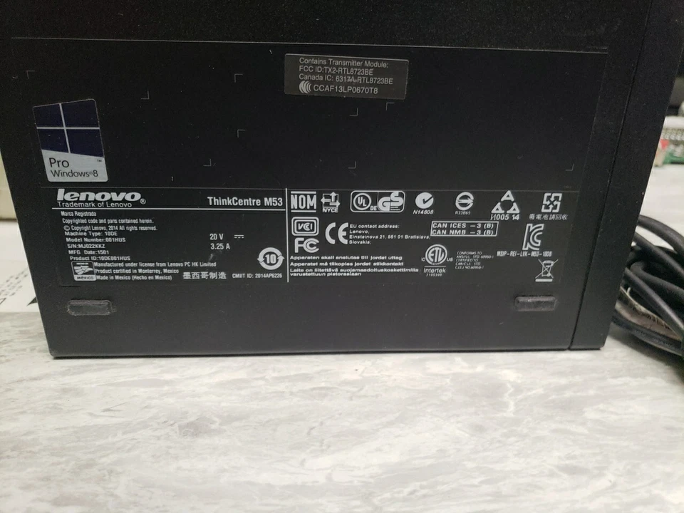 Lenovo ThinkCentre M53 intel 2 core 4GB RAM 500gb hdd win 10 home free ship - Image 3 of 4
