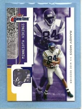 RANDY MOSS - 2001 Fleer Game Time - #82 - Vikings - $1.00 Shipping