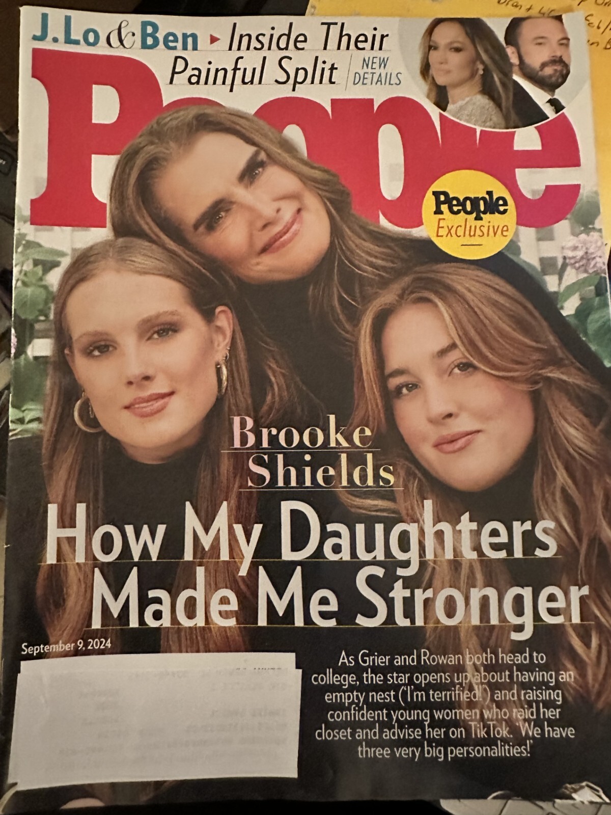 People Magazine - September 9, 2024 - Brooke Shields - Daughters Made Me Strong