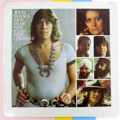 JOHN MAYALL New Year New Band... 1975 LP old stock, STILL SEALED WoW! a637