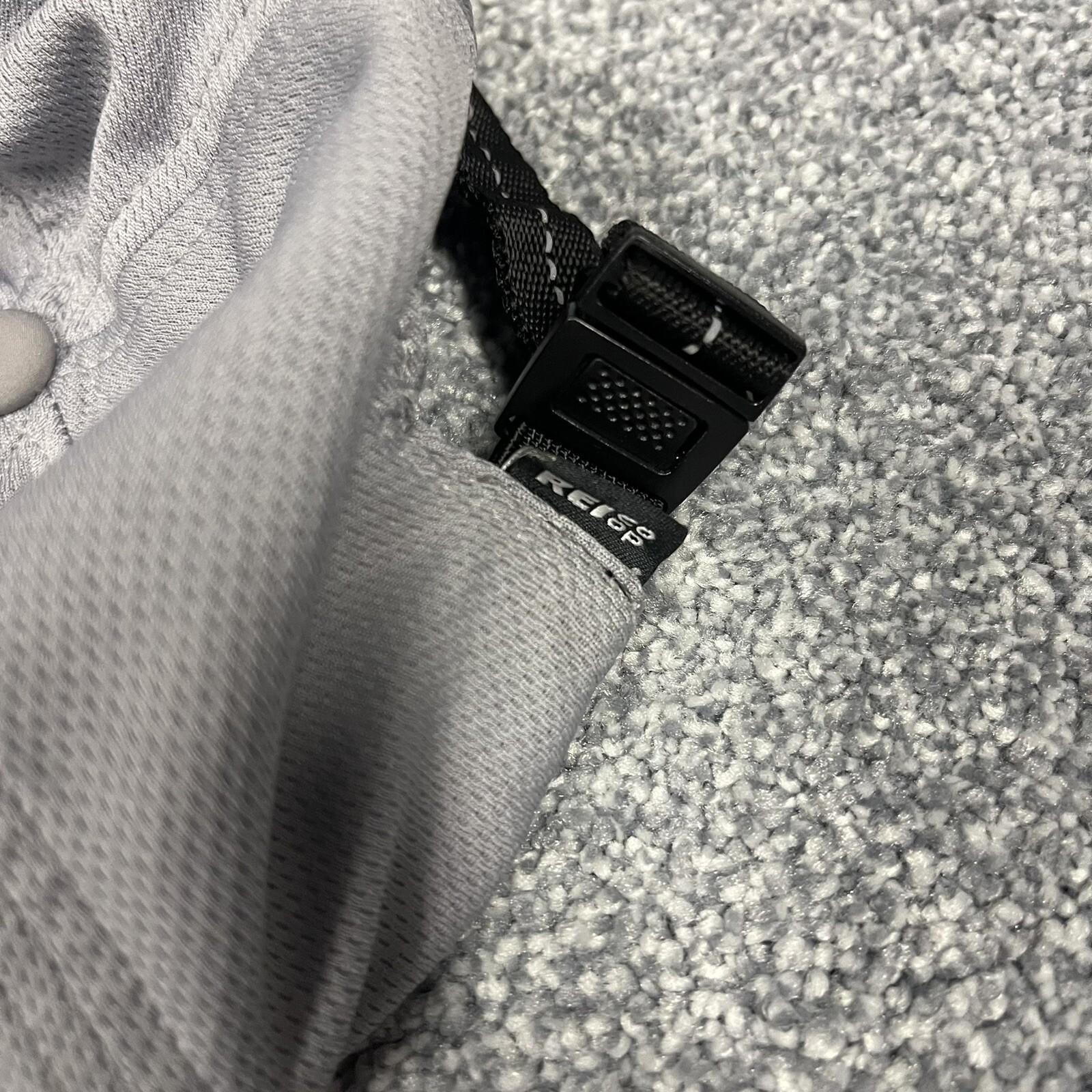 REI 7-Panel Lightweight Adjustable Strapback Gray… - image 3