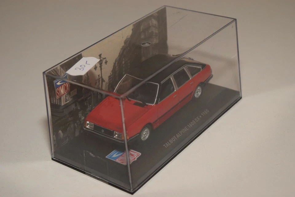 TT 1:43 ALTAYA IXO TALBOT ALPINE 1600SX 1600 SX 1980 КРАСНЫЙ НОВОМ В КОРОБКЕ - Изображение 2 из 3