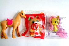 Lot 3 McDonalds Happy Meal Toys Tawny Horse, Kipper Kangaroo, Fluttershy