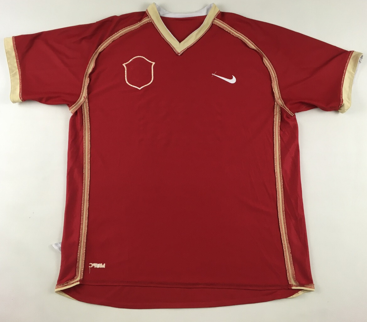 Manchester United 2006/07 2007 AIG Nike shirt jersey camiseta