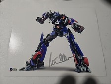 PETER CULLEN SIGNED 8x10 PHOTO VOICE OF OPTIMUS PRIME TRANSFORMERS BECKETT BAS