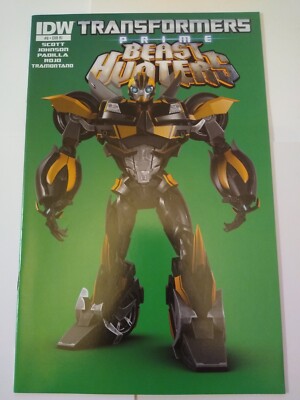 IDW Transformers Prime Beast Hunters 6 Art Animation 1:10 RI Cover 2013