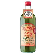 Unfiltered Cold Pressed Extra Virgin Olive Oil One Glass Bottle N.W. 33.8 fl.oz