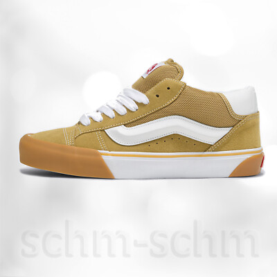 MENS VANS KNU MID KHAKI GUM SUEDE CHUNKY SIZE 9 VN000CQ95SM NEW