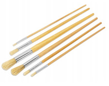 12 x Detail Rundpinsel Malerpinsel Lackierpinsel Pinselset D&uuml;nner Pinsel
