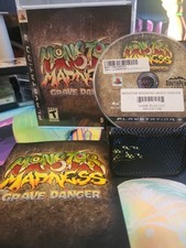 Monster Madness: Grave Danger - Sony PlayStation 3, 2008 | CIB | See Pics