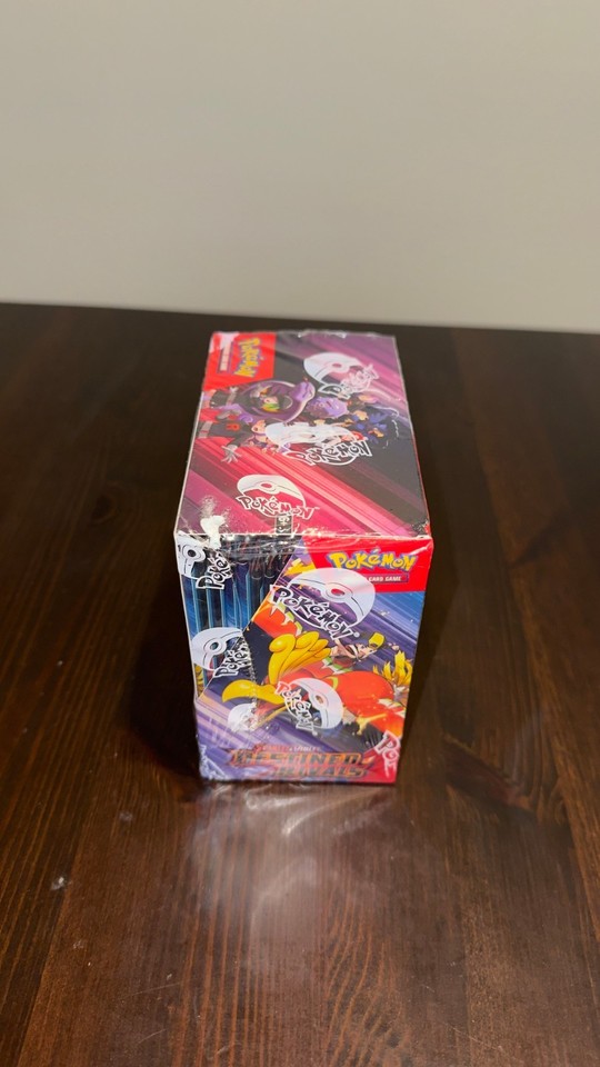 Pokemon TCG - Destined Rivals Booster Box - MINT SEALED - FREE SHIP ...