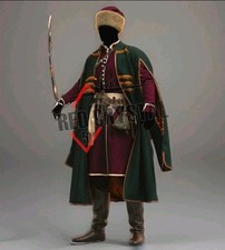 Green Wool second half Of The 17th Century Military Style Outfits, 17th cent