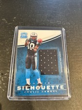 2017 Preferred Jumbo Silhouette Jerseys Curtis Samuel
