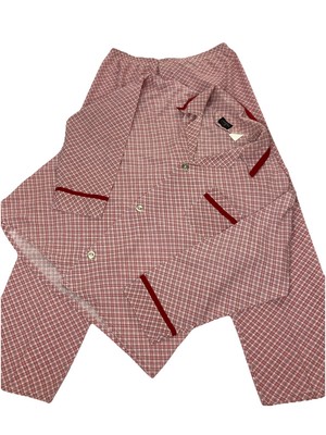 Manchester Perma-Press Women's Large Tattersall Pajama Set Multicolor LongSleeve