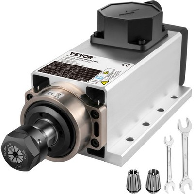 VEVOR CNC Frässpindel Luftgekühlte Spindelmotor 2,2KW ER20 VFD Frequenzumrichter