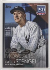 2019 Update 150 Years of Professional Baseball Black /299 Casey Stengel HOF 0a3