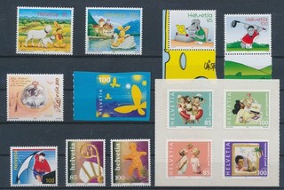 LT16343 Svizzera 2005 selezione di bei francobolli bel lotto MNH