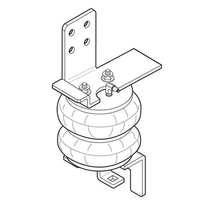 Firestone Ride-Rite Air Suspension Helper Spring Ride-Rite Air Helper Springs - - Image 1 of 2