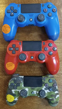 Broken Lot of 3 Sony PlayStation 4 PS4 Wirele...