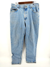 Lee Union Made Vintage Jeans 38x34 Light Wash Made in USA fits 36x32.5