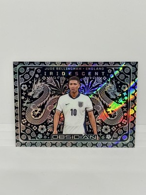 GADID ANONIEM JUDE BLACK ポストカード付き JUDE BELLINGHAM 2024-25 Obsidian Iridescent Case Hit England #1 | eBay