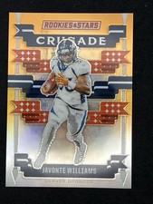 2024 Panini Rookies & Stars - Crusade Javonte Williams C-JWS Orange  13/25