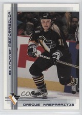 2000-01 ITG Be A Player Memorabilia Darius Kasparaitis #334 0a4
