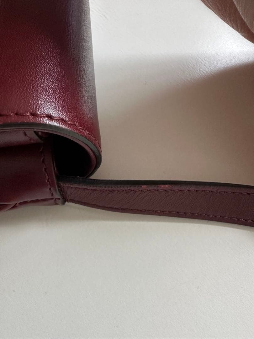 GUCCI Shoulder Bag Marmont Ally Bordeaux 550129 image 6